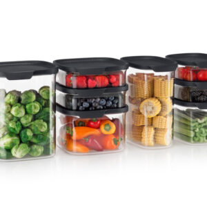 Tupperware toidu hoiustamine