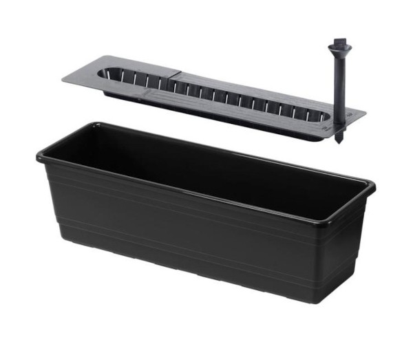 Lillekast isekastmissüsteemiga must