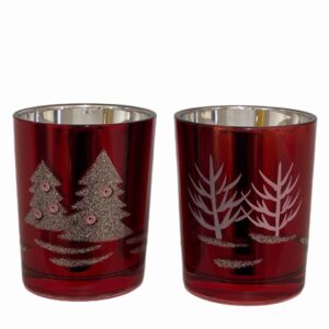 Küünlatops - Jõulumets - punane