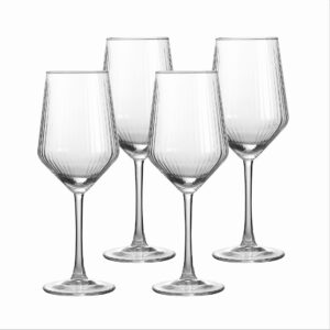 Punase veini klaasid, 4 tk