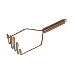 Roostevabast terasest pudrutamp