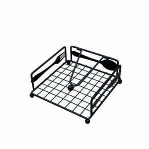 Metallist salvrätihoidja lauale