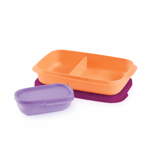 Õhuke lõunakarp koos lisakarbiga 590 ml+120 ml