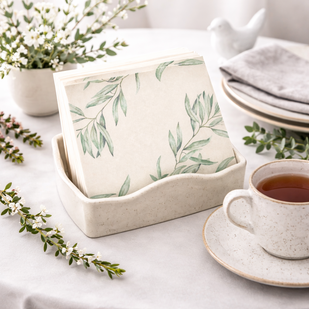 Pabersalvrätikud „Roheline vaikus“ 33 × 33 cm - Image 2