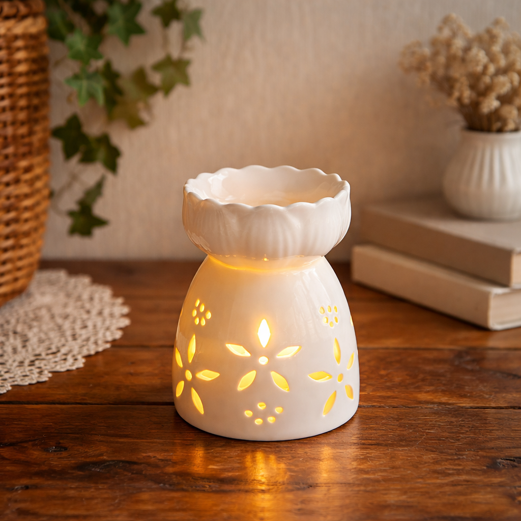 Aroomilamp - Valge Õis - - Image 2