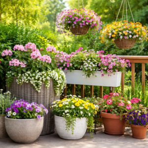 Õuepotid, rõdukastid ja amplid