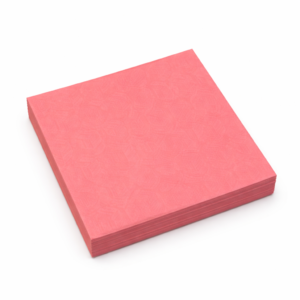 Pabersalvrätikud „Korallroosa“ 24 × 24 cm