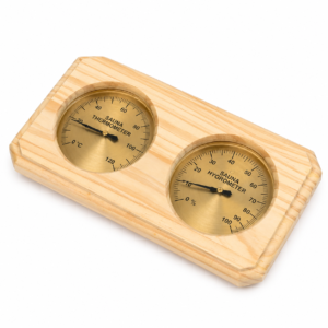 Puidust sauna termomeeter / hügromeeter
